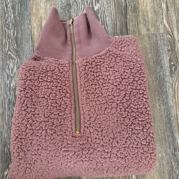 PINK by VS Mauve 1/4 crop pullover - Picture 4 of 11